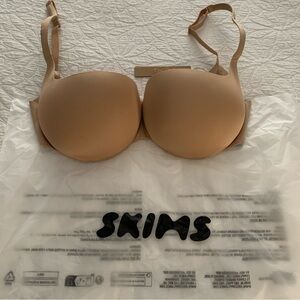 SKIMS NWT 32DDD Clay BALCONETTE Push Up Bra.